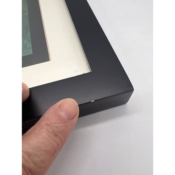 Genesis: 9 11-13 Scripture Thread Rainbow Framed Hanging Art Gods Promise Flood - Picture 10 of 11